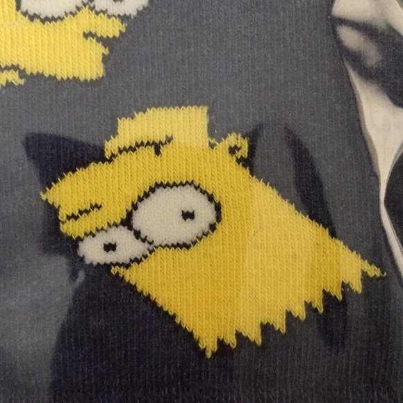 Bart Simpson socks * LAST PAIR * - Picture 2 of 2